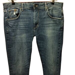 Johnnie-O Dos Stretch Cotton Denim Blue Jeans Men's 36x30